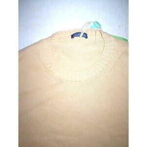 New Mens XL 42 NWT Designer Malo Sweater Beige 52 Italy Light Camel Jumper Knit